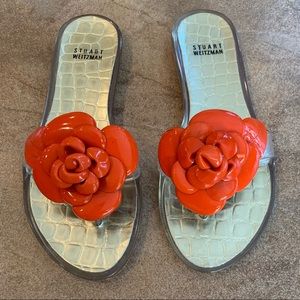 Stuart Weitzman Bloom Jelly Sandals